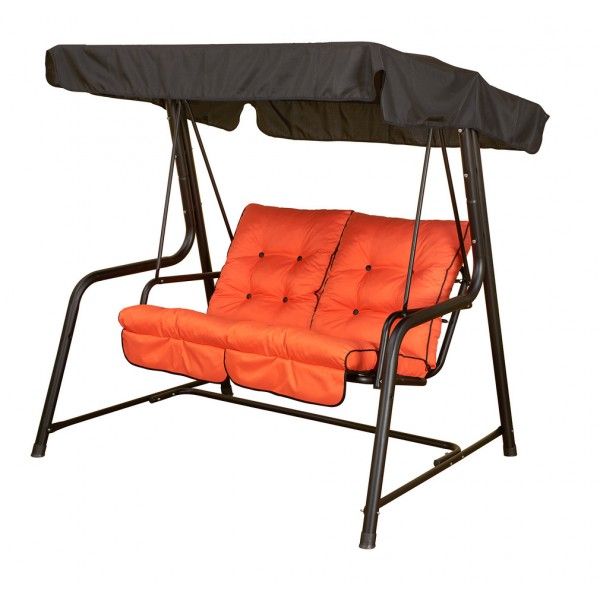 Pendulum Swinging Bed Hammock Burst - Orange