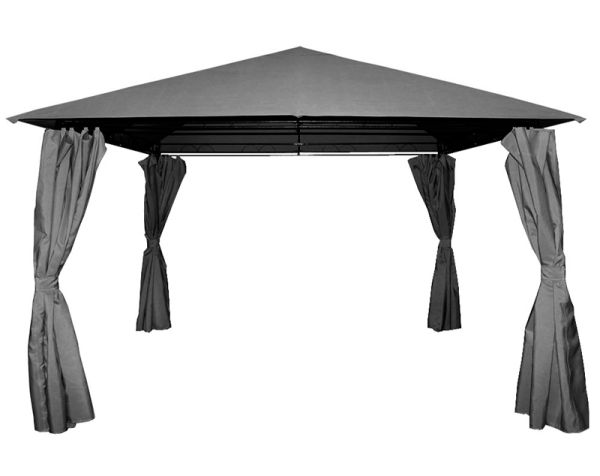 Columbus Gazebo - L400 x W300 cm - Grey