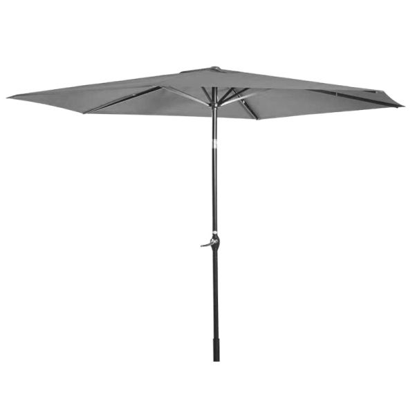 2.5m Parasol - L250 x W250 cm - Grey