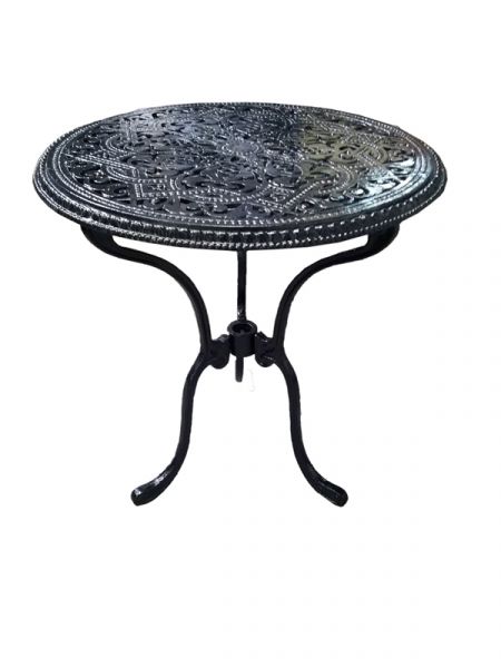 Grape Round Table British Made, High Quality Cast Aluminium Garden Furniture - Wide Choice of Colours and Finishes Available