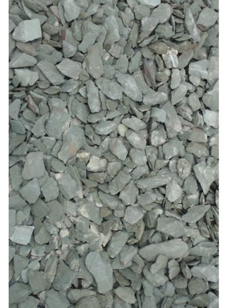 20mm Green Slate Aggregate Bulk Bag - 850 kg - L100 x W100 x H80 cm