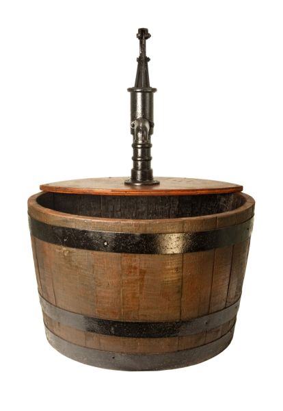 Half Barrel Water Feature