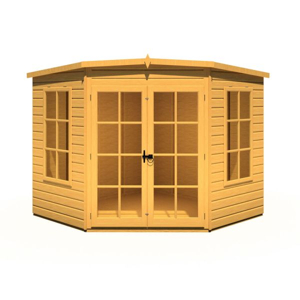 Hampton Shiplap Summerhouse Garden Sun Room Approx 8 x 8 Feet