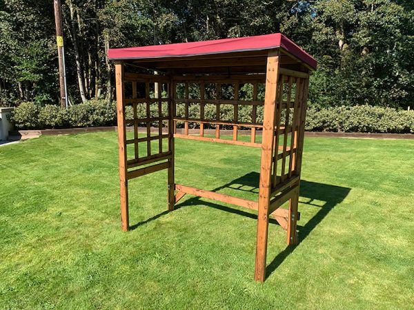 Regular Universal Shelter - Redwood - L92 x W172 x H194 - Burgundy