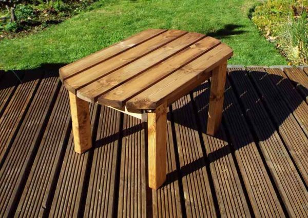 Traditional Garden Coffee Table Self - Assembly - D53 x W90 x H45.5 cm - Redwood