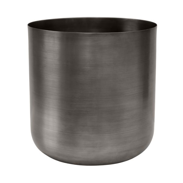 Indoor Chelsea Planter - Mild Steel - L28 x W28 x H28 cm - Pewter