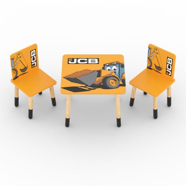 Joey JCB Table and 2 Chairs - Flat Packed