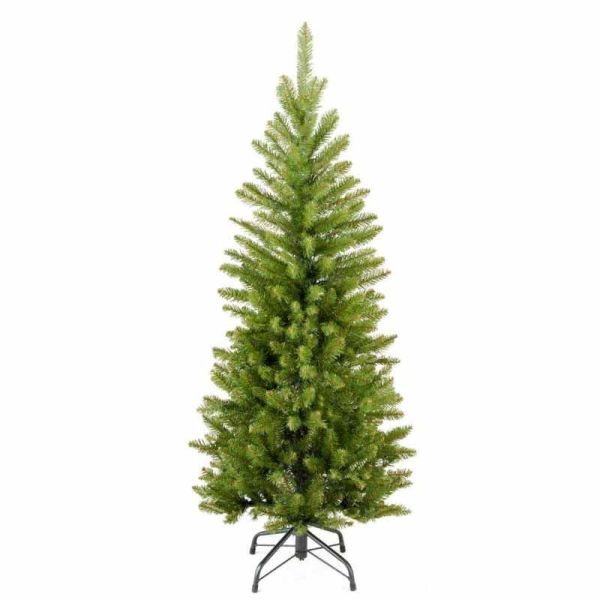 Kingswood Fir 4ft Pencil Tree Artificial Plant, Christmas Decoration, Artificial Christmas Tree