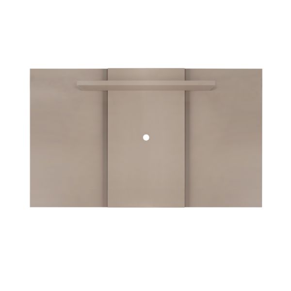 Extendable Fixed TV Wall Panel - MDP - L22 x W136 (Extendable Upto 150 cm) x H90.3 cm - Grey - Flat Packed