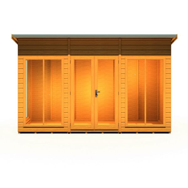 Lela 12x4 Summerhouse - L162.1 x W371.4 x H229.9 cm