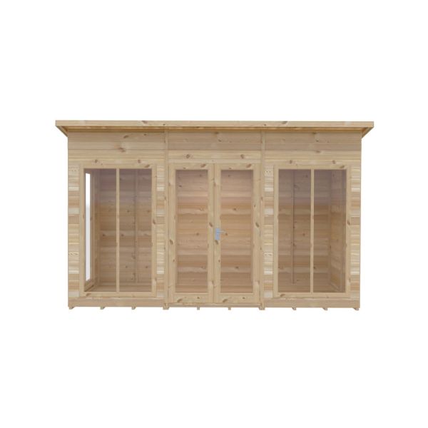 Lela 12x6 Summerhouse - L185.8 x W357 x H228.4 cm