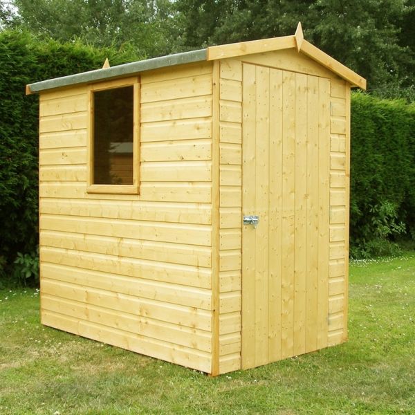 6 x 4 Feet Lewis Handmade Garden Shed