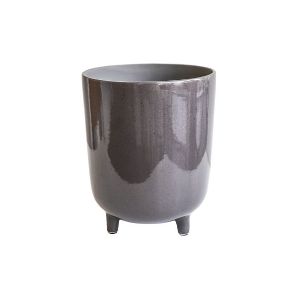 Lecce Speckled Planter - L16 x W16 x H19 cm - Grey