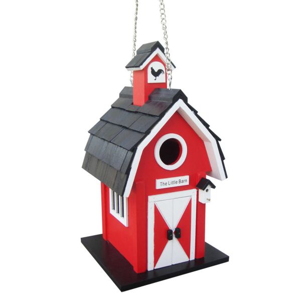 The Little Barn Birdhouse - Red