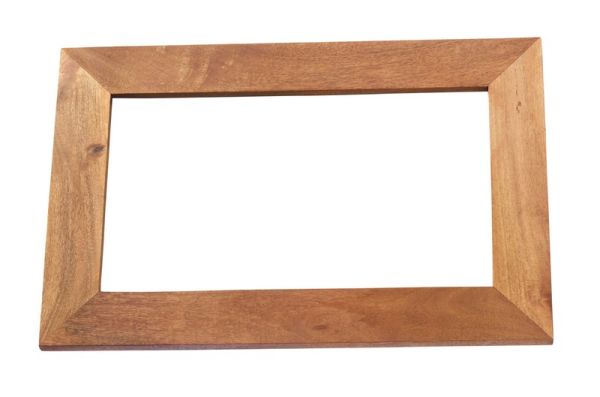 Toko Light Mango Mirror - Solid Mango Wood - L5 x W90 x H60 cm