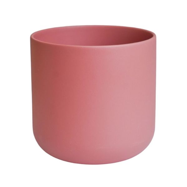 Lisbon Planter Blush Rose - L26 x W26 x H26 cm - Pink