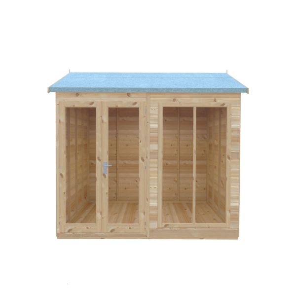Mayfield 8 x 8 Summerhouse - Wood - L239 x W238 x H229 cm
