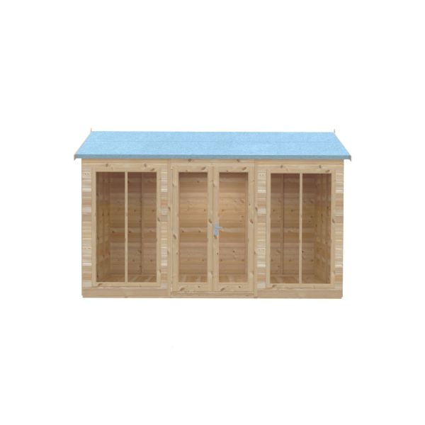 Mayfield 12 x 6 Summerhouse - Wood - L179 x W357 x H240.9 cm