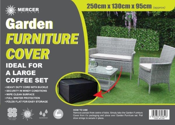 250X130X95Cm Rectangular Furniture Cover