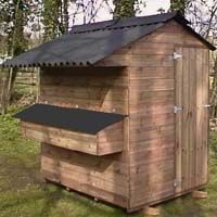 Midi Ranger Poultry House, chicken shed for up to 50 hens