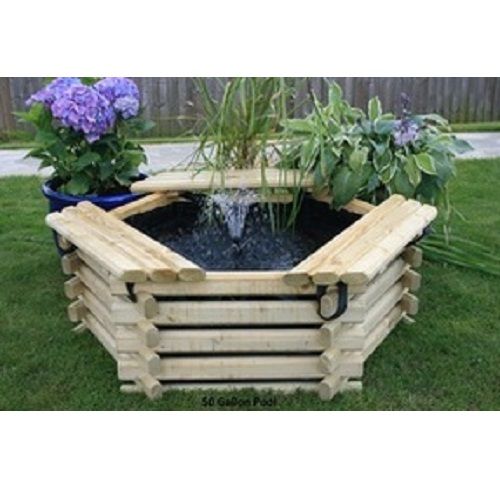 50 Gallon Pool - Timber - W122 x H41 cm