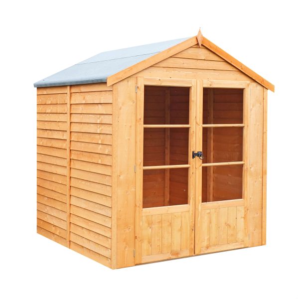 Oatland Overlap Summerhouse Approx 6 x 6 Feet