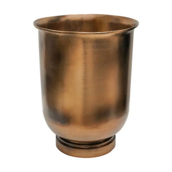 Outdoor Hampton Urn - Metal - L31.5 x W31.5 x H40 cm - Copper