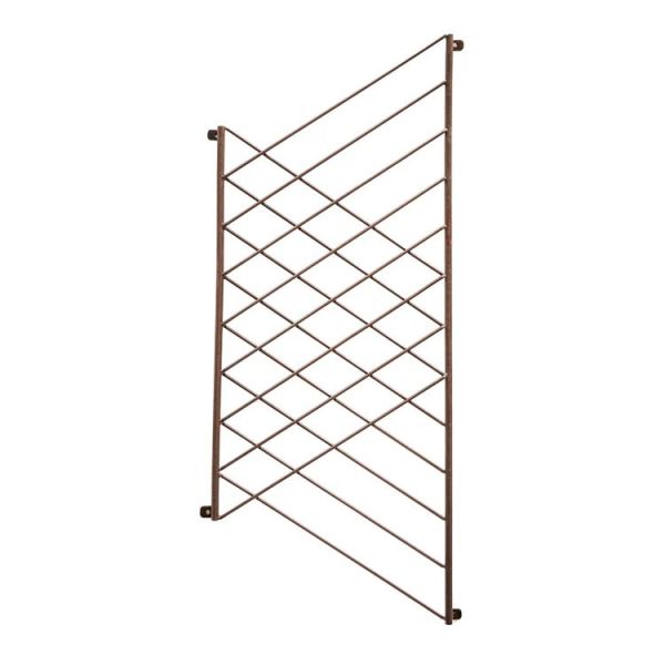 Outdoor Linear Trellis - Mild Steel - L2.5 x W44 x H100 cm - Bronze