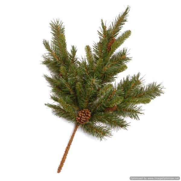 28 Inches Pine Cone Christmas Spray