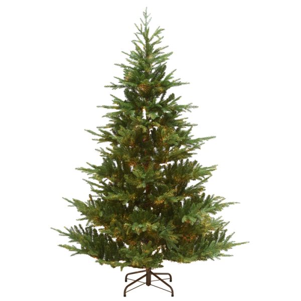 Milford Sprice 7.5ft Tree Artificial Plant, Christmas Decoration, Artificial Christmas Tree