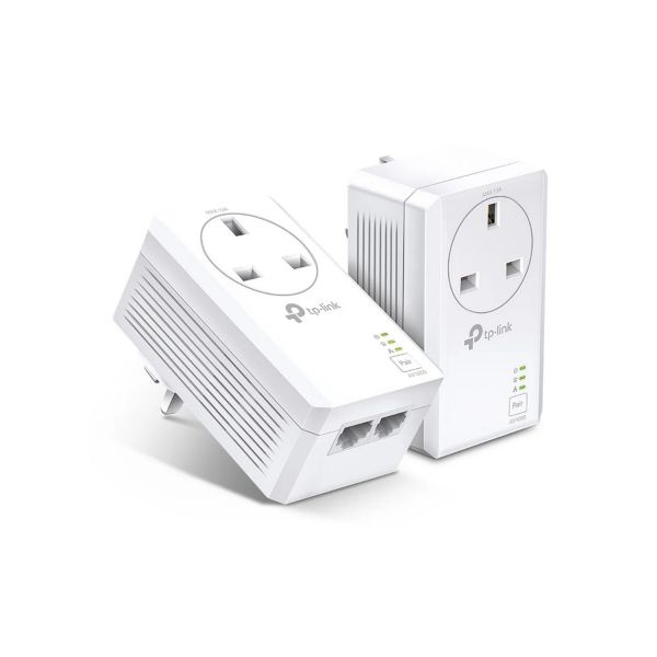 TP Link Powerline adapter with Pass through power AV1000 Gigabit LAN