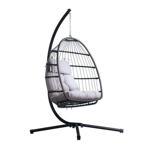 Egotistic Pod Chair - H191 x W107 x L124 cm - Grey