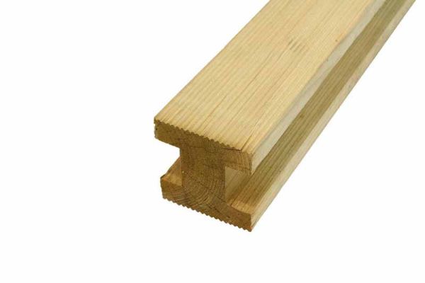 Optional Extra - H Post - Timber - L9 x W9 x H180 cm