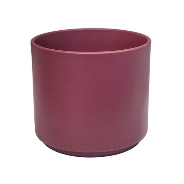Prague Planter - Ceramic - L28.5 x W28.5 x H24 cm - Rose