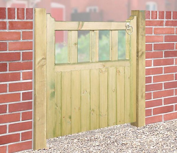 Quorn Garden Single Gate 105cm Wide x 90cm High