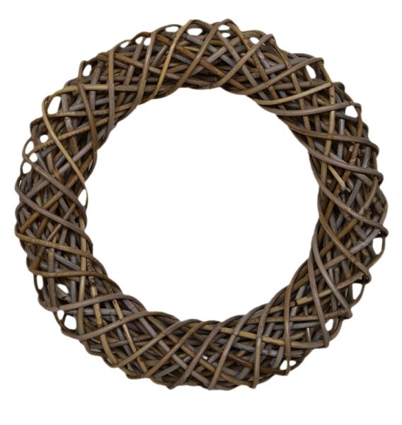 Wreath - Rattan/Wicker - L10 x W50 x H50 cm - Natural