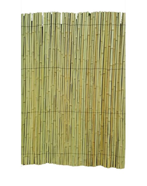 Roll Screen for Garden Fencing - Bamboo - L300 x W0.5 x H200 cm - Slat