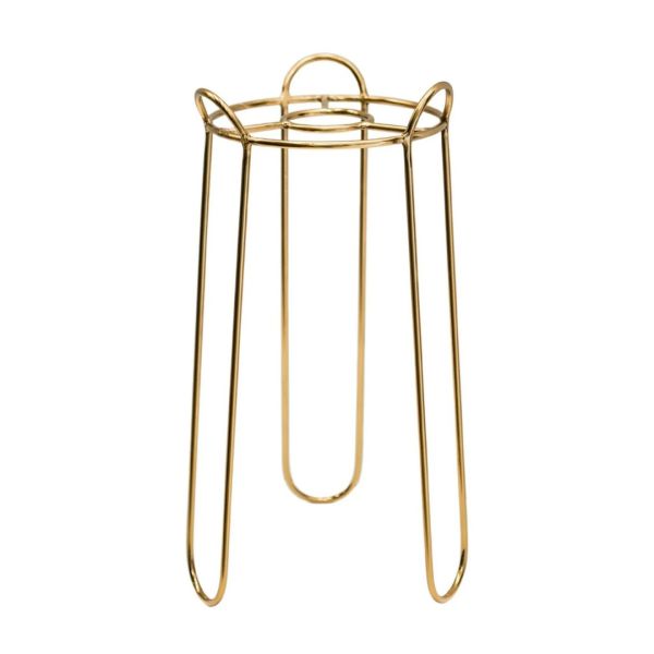 Saluzzo Plant Stand - L23.5 x W18 x H18 cm - Gold