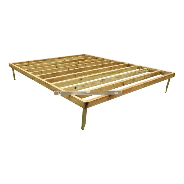 10 x 8 Feet Wooden Base - Only available to order with garden building