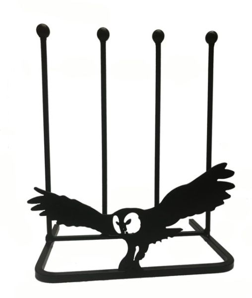 2 Pair Boot Rack - Owl - Steel - L29 x W39 x H48 cm