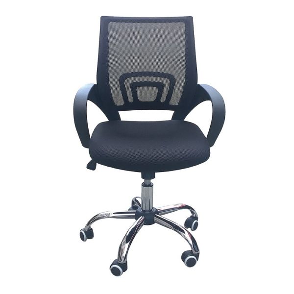 Tate Mesh Back Office Chair - Mesh - L56 x W57 x H96 cm - Black