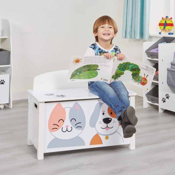 Kids Cat and Dog Toy Box