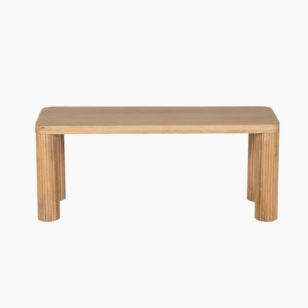 Rockfeller Bench - Mango Wood - L110 x W40 x H45 cm - Natural