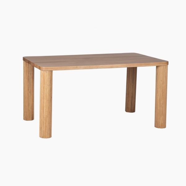Rockfeller Dining Table - Mango Wood - L150 x W90 x H76 cm - Natural