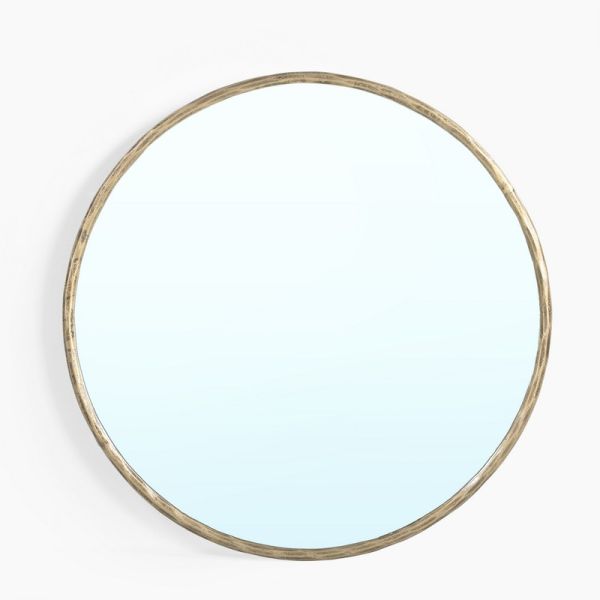Halo Wall Mirror - Iron - L61 x W61 x H2 cm - Brass