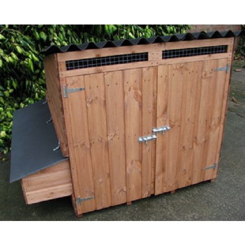 Westford Poultry House - Chicken or Duck coop for up to 12 hens - L112 x W124 x H107 cm